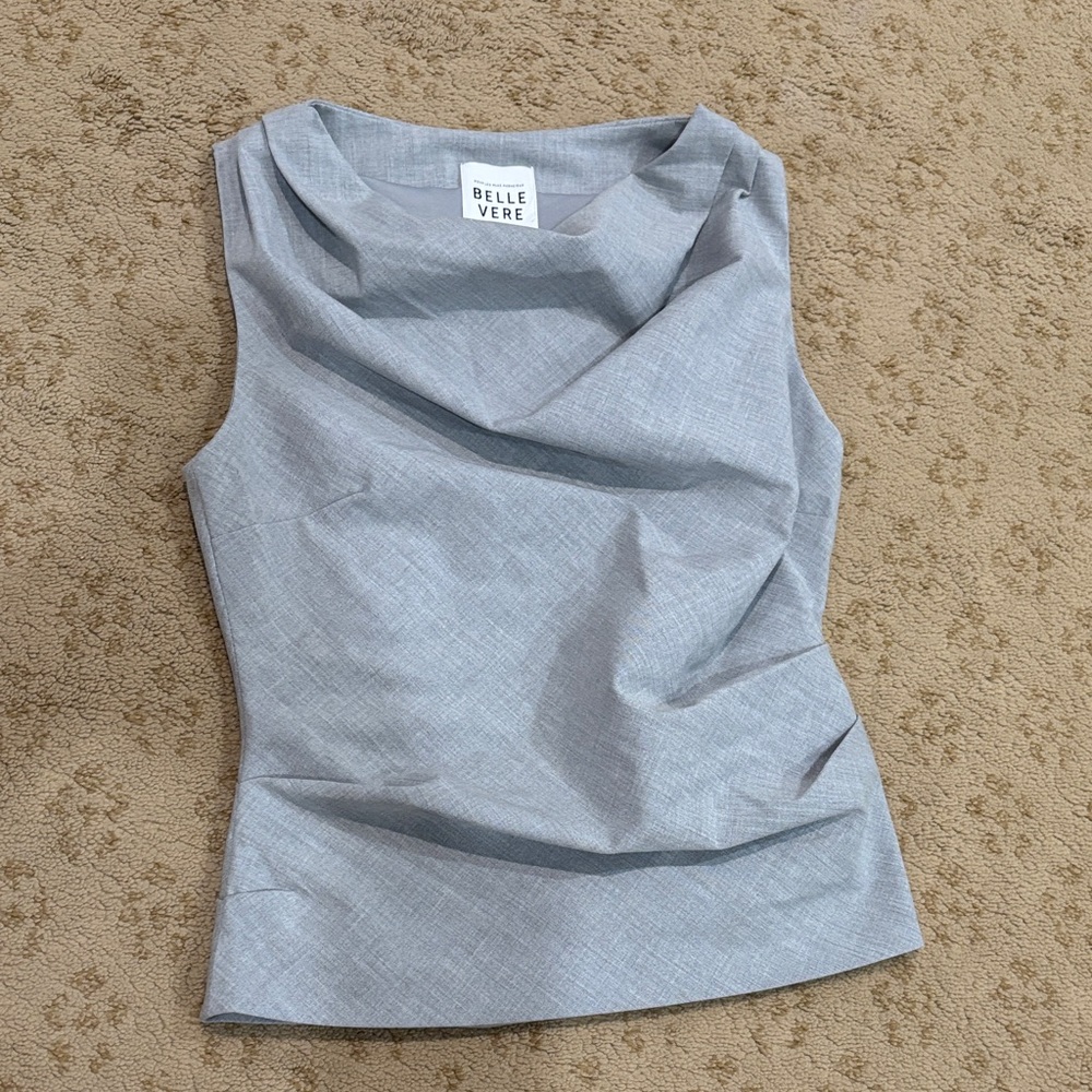 Belle Vere Light Gray Women's Tank Top